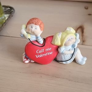 1984 Cabbage Patch Call Me Valentine Figurine Signed